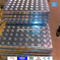 Forneça o tamanho personalizado 6063 folha de chapa de xadrez de alumínio